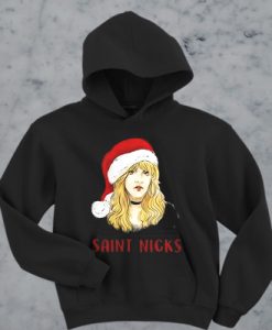 Christmas Saint Nicks Santa hat hoodie