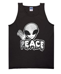 alien peace tank top