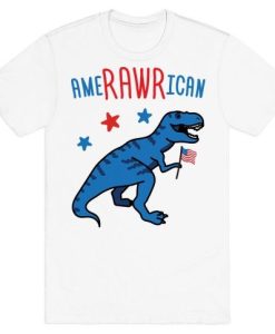 AmeRAWRican Dino t shirt