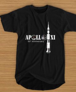 Apollo 50th Anniversary Moon NASA t shirt