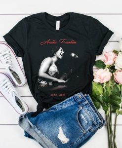 Aretha Franklin 1942-2019 t shirt