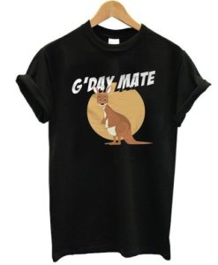 Australia T Shirt, Kangaroo Shirt, G’Day Mate Kangaroo t shirt