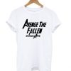 Avenge The Fallen Endgame White T shirt
