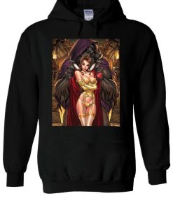 Beauty And The Beast Drawing Art Hoodie