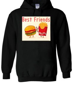 Best Friend Burger Chips Fries Hoodie