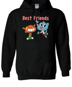 Best Friend Cartoon Gumball & Darwin Hoodie