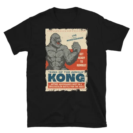 King Of The Jungle Kong Short-Sleeve Unisex T-Shirt