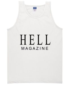 hell magazine Adult tank top