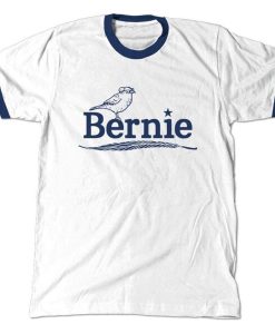 Bernie Birdie Sanders Ringer T-Shirt