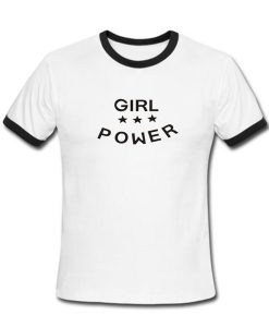 GIRL POWER Ringer TShirt