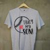 Baseball Grey T shirt