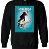 Cow Yoga Tumblr Funny Urban Hoodie 2