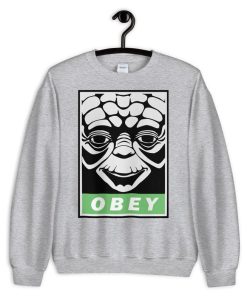 Yoda Obey Unisex Crewneck Sweatshirt
