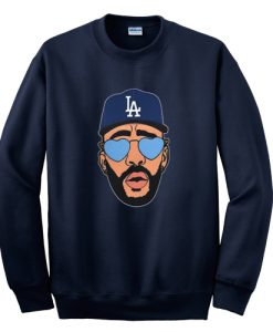 Bad Bunny Dodgers, Los Angeles Dodgers sweatshirt