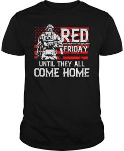 American Military Red Friday T Shirt