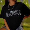 Angel Letter Graphic t shirt
