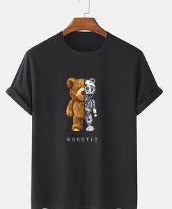 bear graphic t shirt