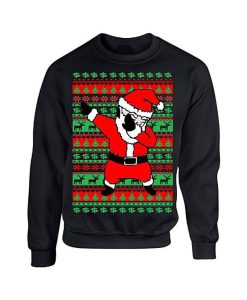 Dabbing Santa Ugly Christmas Sweatshirt
