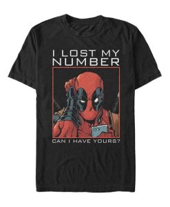 Deadpool New Number t shirt