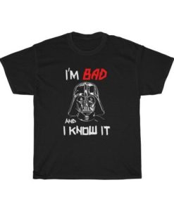Bad Darth Vader Unisex T Shirt