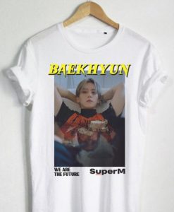 Baekhyun SUPER M Kpop Boy Group Unisex Men Women T Shirt