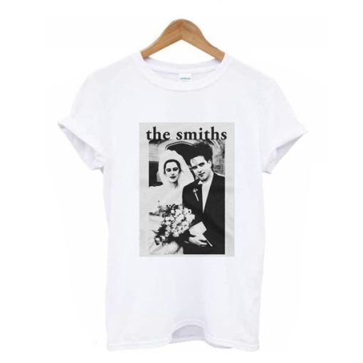 Robert Smith & Mary Poole The Smiths t shirt