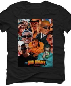 Bad Bunny Collage X100Pre T-Shirt