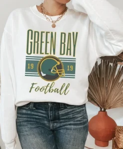 Green Bay Football Vintage Crewneck Sweatshirt